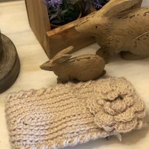 Knit headband ear warmers